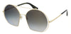 Marc Jacobs  Aged Light Gold Round Sunglasses