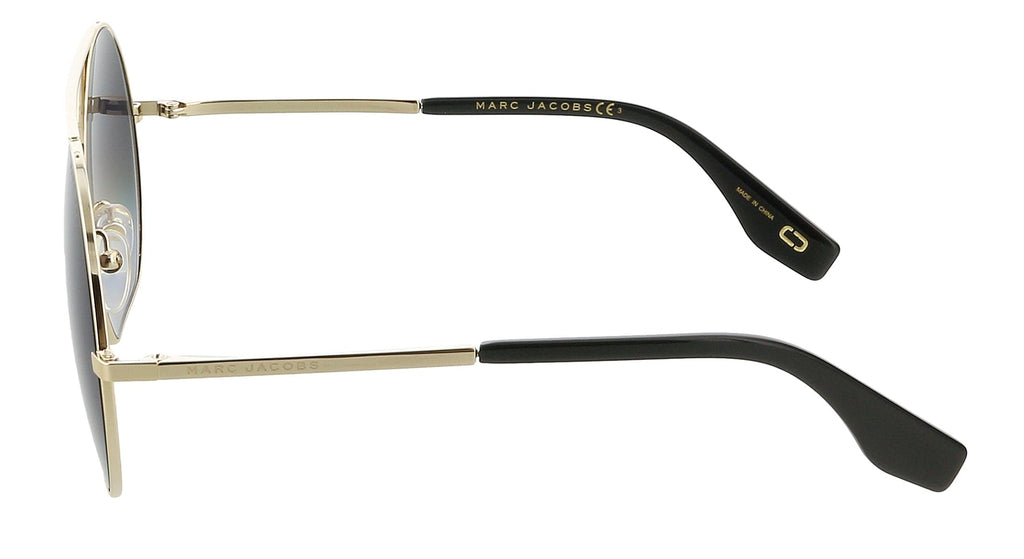 Marc Jacobs MARC325S 02F7 Aged Light Gold Round Sunglasses