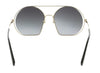 Marc Jacobs MARC325S 02F7 Aged Light Gold Round Sunglasses