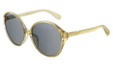 Marc Jacobs  Gold Round Sunglasses