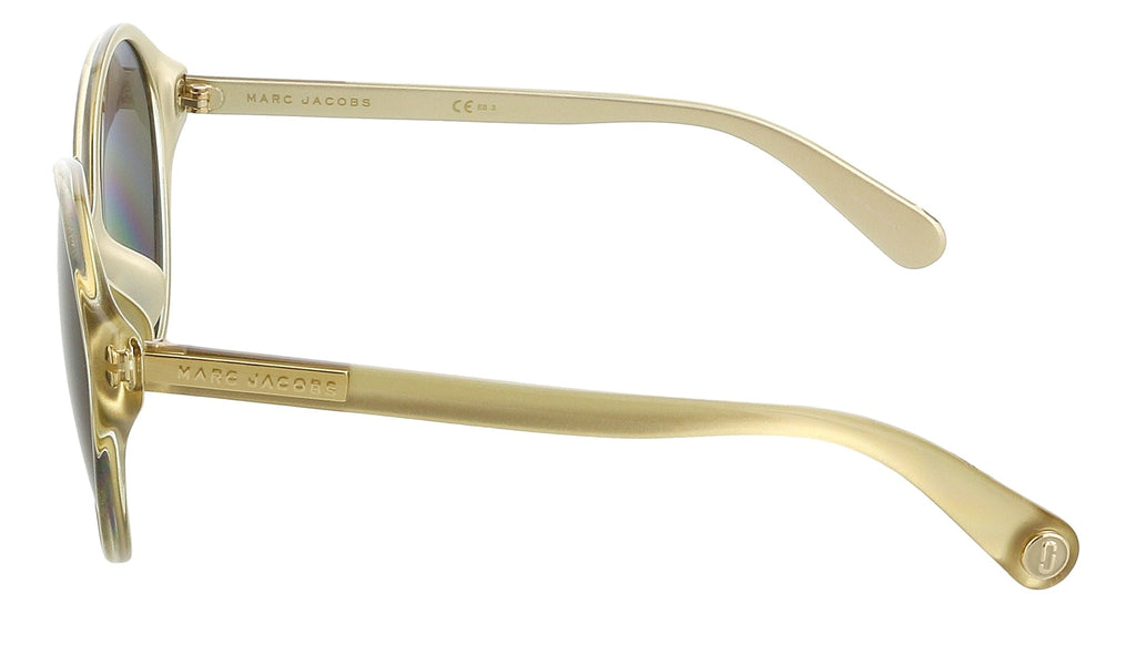 Marc Jacobs MARC366FS 0J5G Gold Round Sunglasses