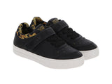 Versace Jeans Couture Black/Gold Signature Velcro Tie Sneakers-6