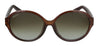 Salvatore Ferragamo SF872SA 210 Brown  Oval Sunglasses