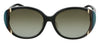 Salvatore Ferragamo SF842SA 1 Black  Oval Sunglasses