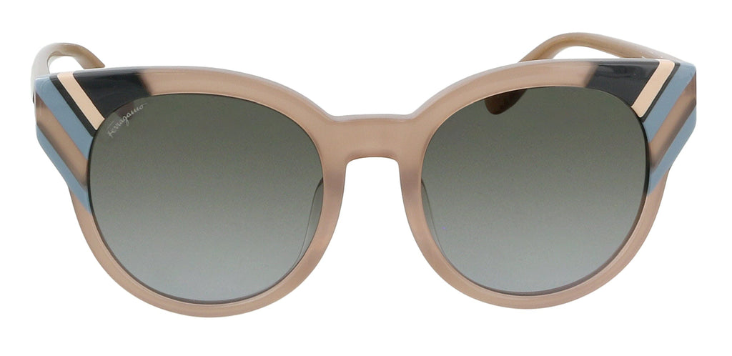 Salvatore Ferragamo SF883SA 294 Opaline  Round Sunglasses
