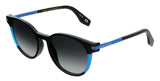 Marc Jacobs  Black/Blue Square Sunglasses