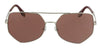 Marc Jacobs MARC 326/S N0A Gold Burgundy Aviator Sunglasses