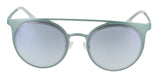Emporio Armani 0EA2068 3244D6 Metallized Light Blue Round Sunglasses