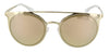 Emporio Armani 0EA2068 30135A Pale Gold Phantos Round Sunglasses