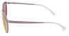 Emporio Armani 0EA2067 32737V Metallized Pink Round Sunglasses
