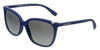 Emporio Armani  Dark Blue Used Effect Square Sunglasses