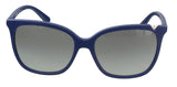 Emporio Armani 0EA4094 560211 Dark Blue Used Effect Square Sunglasses
