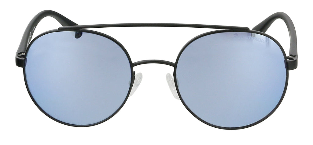 Emporio Armani 0EA2051 30011U Matte Black Aviator Sunglasses