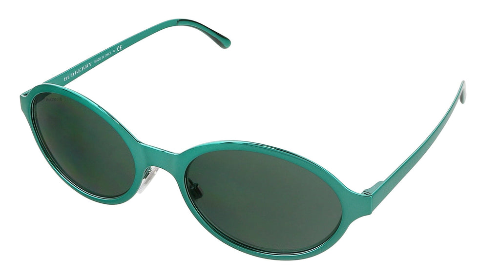 Burberry  Green Oval Sunglasses