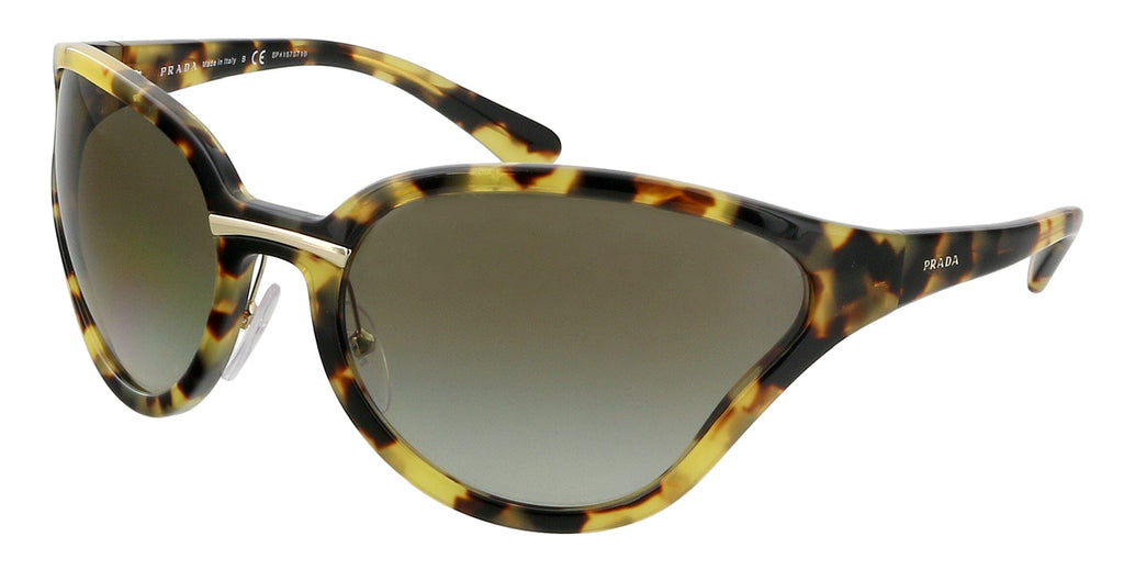 Prada  Medium Havana Butterfly Sunglasses