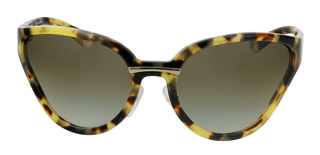 Prada 0PR 22VS CATWALK 7S04M1 Medium Havana Butterfly Sunglasses