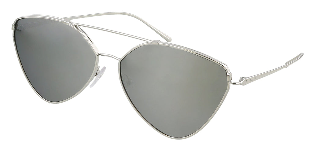 Prada  Silver  Cateye Sunglasses