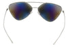 Prada 0PR 51US 1BC097 Silver  Cateye Sunglasses