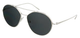 Prada  Silver  Round Sunglasses
