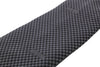 Moschino  Neat Geometric  Dark Grey Silk Tie