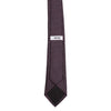 Moschino  Pin Dot  Bordeaux Silk Tie