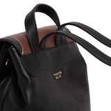 Tosca Blu Tan/Black Large Western Applique Flap Backpack