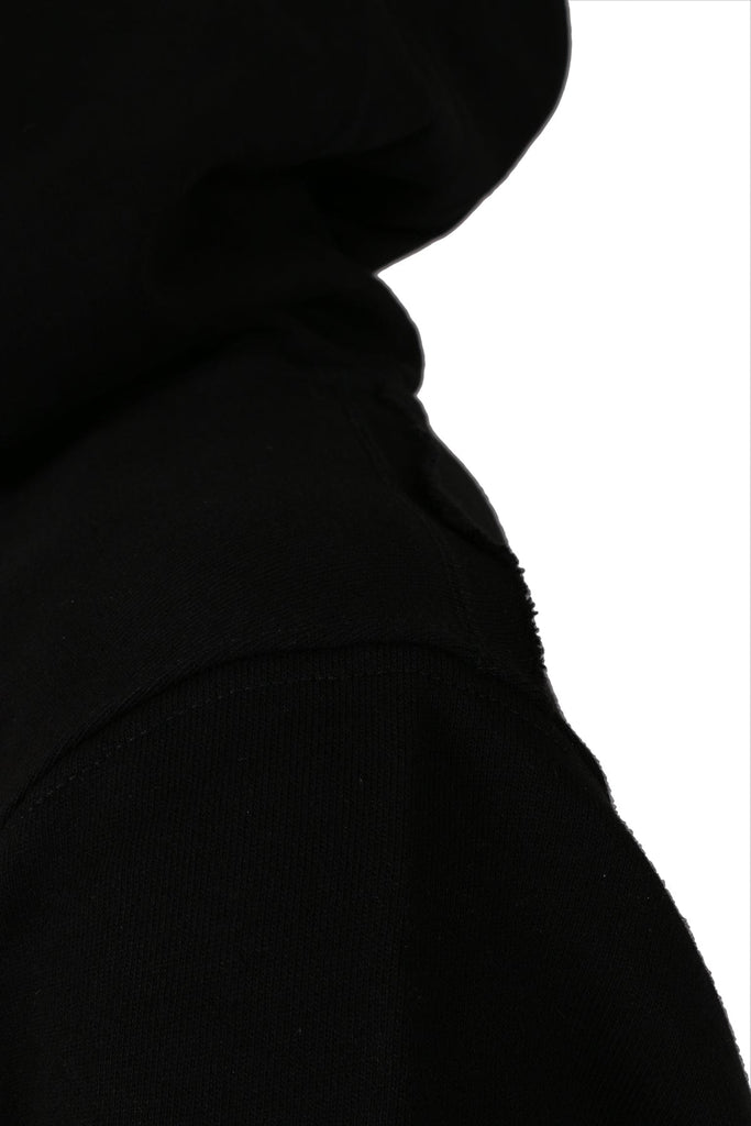 Versace Jeans Couture Black Pure Cotton Gold Foil Logo Long Sleeve  Hoodie Sweatshirt-