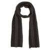 Roberto Cavalli black Wool Scarf