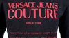 Versace Jeans Couture  Pure Cotton Relaxed Label Design Short Sleeve T-Shirt -