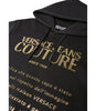 Versace Jeans Couture  Pure Cotton Label Design Hoodie Sweatshirt-