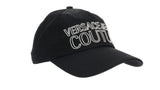Versace Jeans Couture Black/White Signature Cotton Cap - One Size