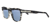Salvatore Ferragamo  Grey Havana Modified Rectangle Sunglasses