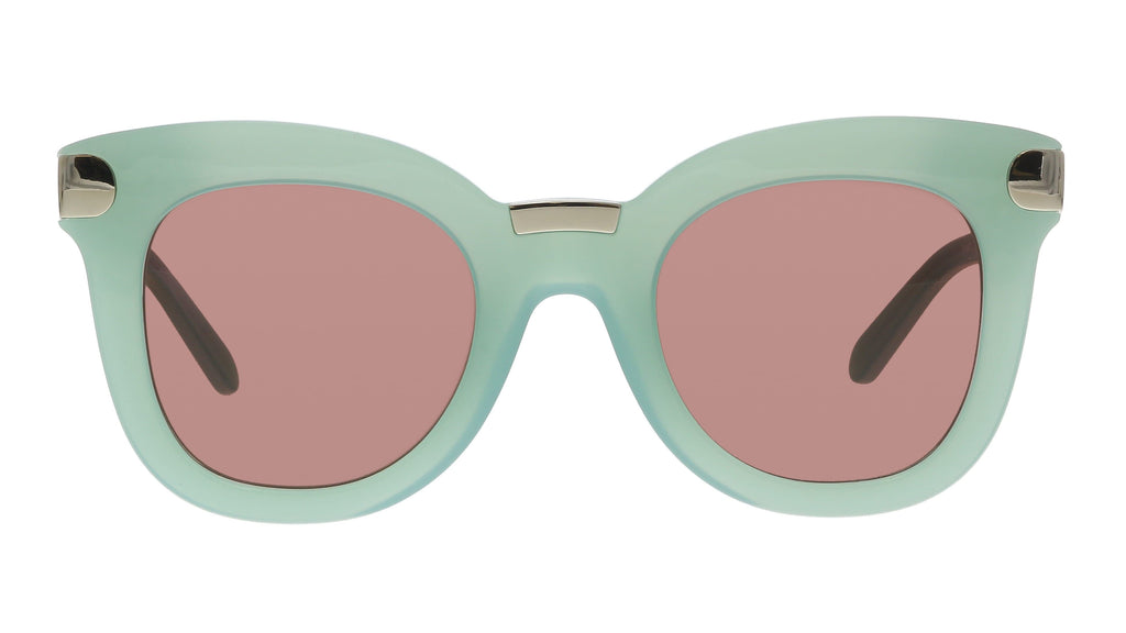 Salvatore Ferragamo SF967S 305 Opaline Mint Modified Rectangle Sunglasses