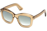 Tom Ford  Brown Rectangle Sunglasses
