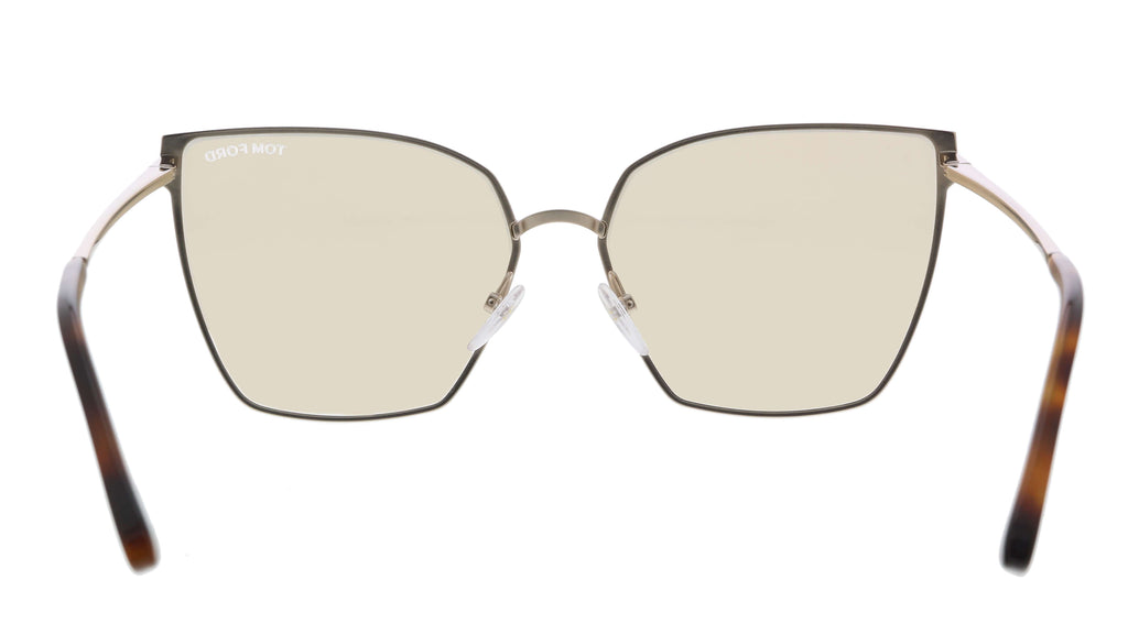 Tom Ford FT0653 28B Helena Rose Gold Cateye Sunglasses