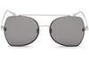 Tom Ford FT0656 16A Silver Rectangle Scout Sunglasses