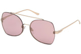 Tom Ford  Gold Rectangle Scout Sunglasses