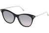 Tom Ford  Black Cat Eye Micaela Sunglasses