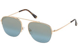 Tom Ford  Gold Aviator Abott Sunglasses