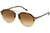 Tom Ford  Havana Round Rupert Sunglasses