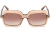 Tom Ford FT0688 45G Clear Brown Sunglasses