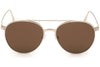 Tom Ford FT0691 28E Gold Aviator Tomasso Sunglasses