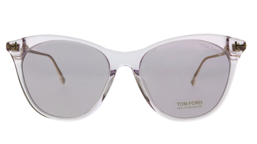 Tom Ford FT0713-D 72Z Purple Round Sunglasses