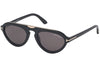 Tom Ford  Black Round Sunglasses