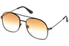 Tom Ford  Black Aviator Delilah Sunglasses