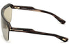 Tom Ford FT0797 56A Brown Modified Rectangle Razor Sunglasses