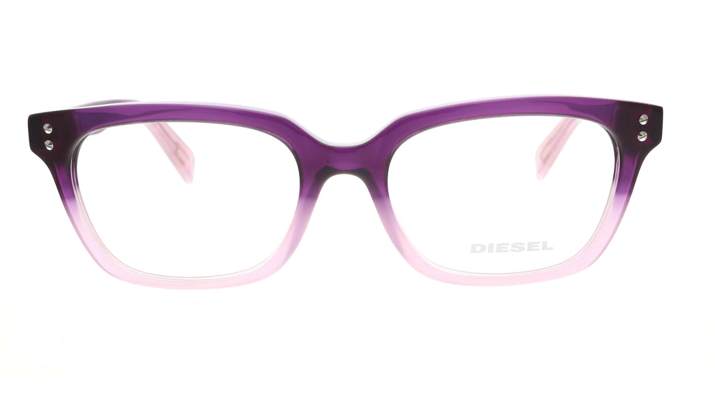 Diesel DL5037 083 Purple Rectangle Optical Frames