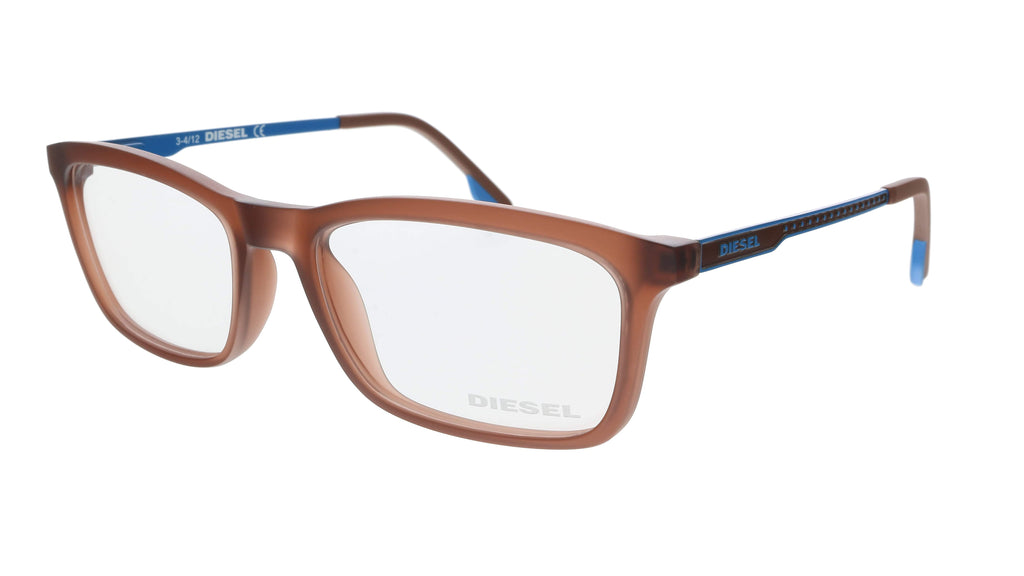 Diesel  Brown Modified Rectangle Optical Frames