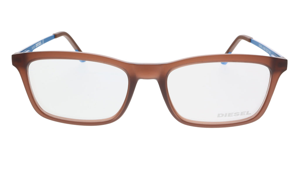 Diesel DL5048 046 Brown Modified Rectangle Optical Frames