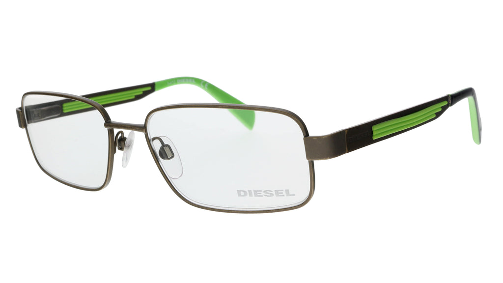Diesel  Green Rectangle Optical Frames